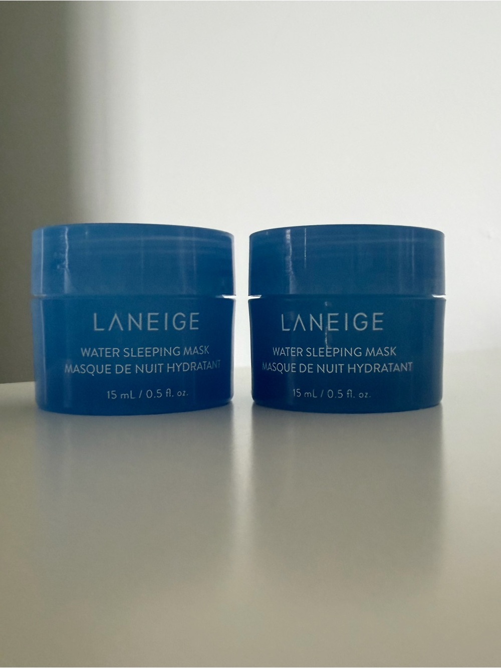 LANEIGE Water Sleeping Mask Mini Jars - Bright Blue Set